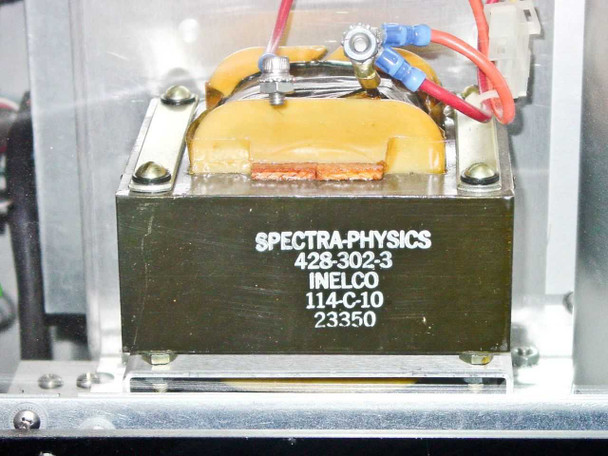 Spectra-Physics transformer inside 2560 power supply marked 428-302-3, Inelco 114-C-10, serial 23350