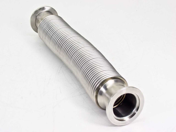 QF 13" DN40KF Stainless Steel Vacuum Pump Flex Hose 13 Inches Long