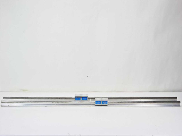 Thomson Industries Inc SPB 10 OPN (4) Super Open Pillow Block W/ Rails 48" long