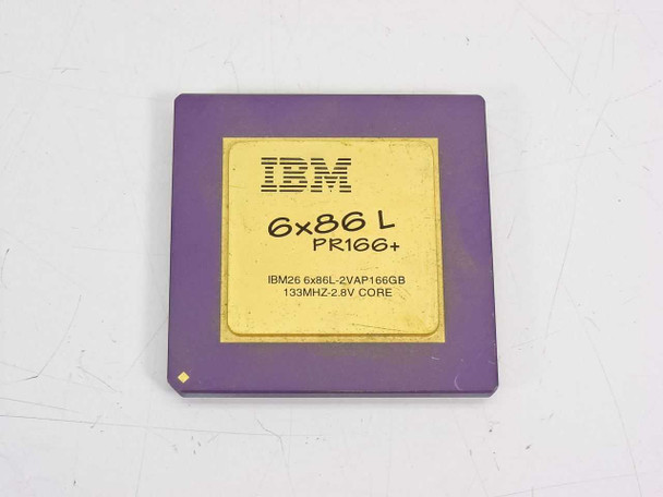 IBM IBM26 6x86-2V2P166GE 133 MHZ-3.3V 1995 Gold Top (6x86 P166 Plus)