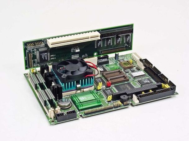 Advantech SBC Single Board Intel 133Mhz Computer w/Riser Card (PCM-5862/Biscuit)