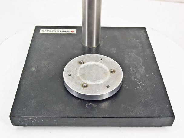 Bausch & Lomb Standing Optical Platform with Light 10" x 10" x 32" Tall