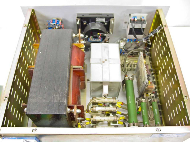 Riber 40I 1000 Ion Pump Power Supply – interior view showing transformer, high-voltage components, and resistor bank