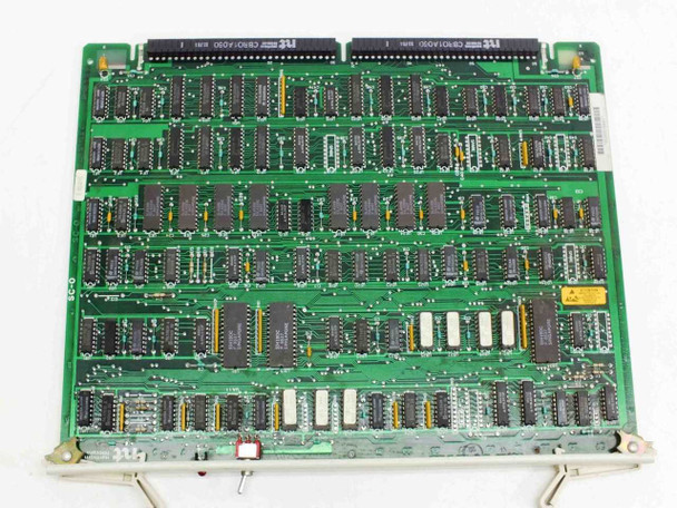 Nortel Meridian QPC444A Conference Card – flat top view showing full component side with NTE memory ICs and logic array
