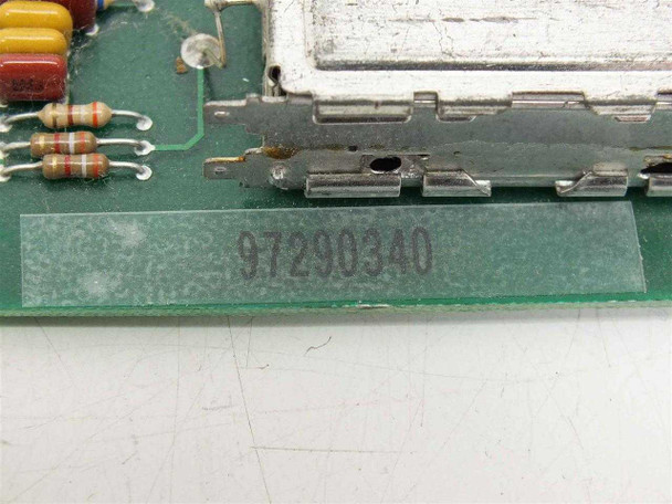 DEI Sharp ISA TV tuner card – close-up of PCB label showing part number 97290340