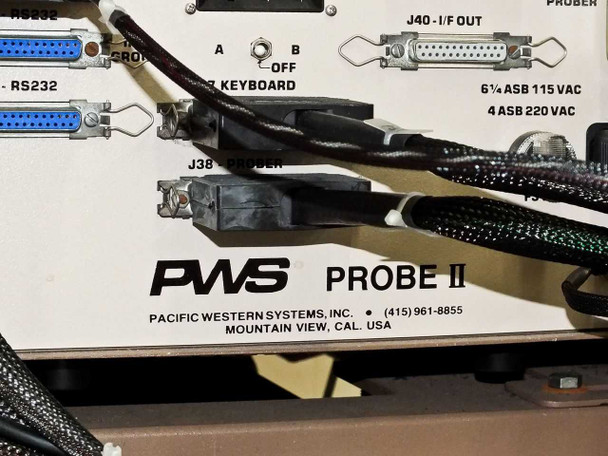 Pacific Western Systems P5NMS Semi-Automatic Wafer Inspection Prober +PC/Monitor