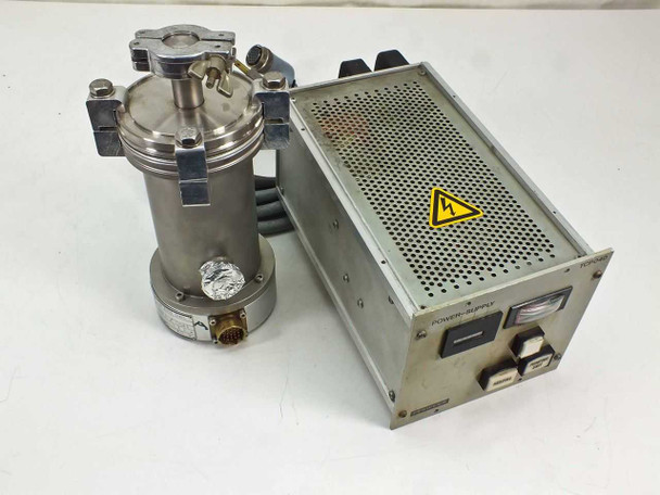 Pfeiffer TCP 040 / TPH 040 Turbo Pump with Controller Power Supply Cables AS IS
