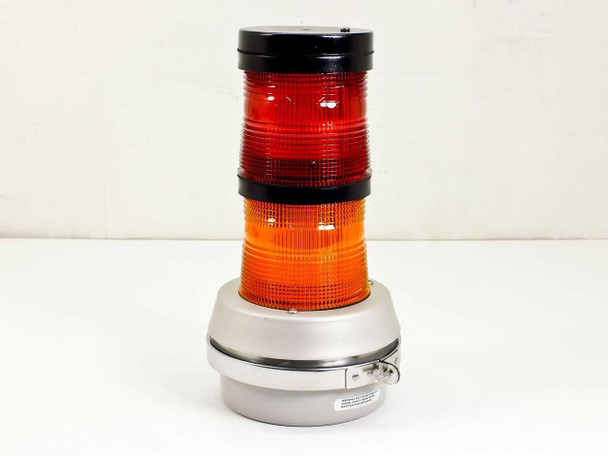 Edwards Signaling AdaptaLight Stackable Beacon Horn 2 Strobes New (101BS-G1)