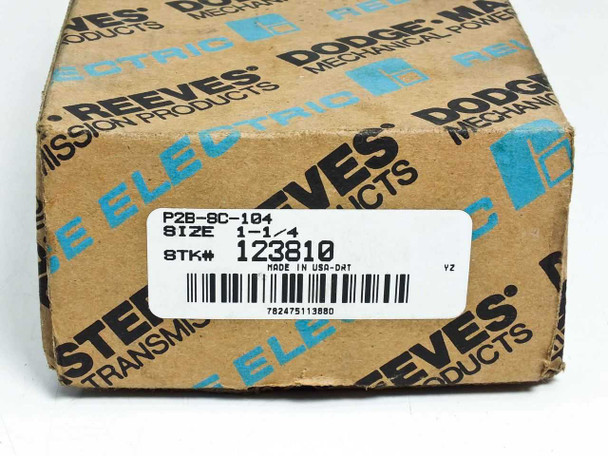 Dodge P2B-8C-104 1-1/4" Pillow Block Normal Duty Non Expansion Bearing 2-Bolt