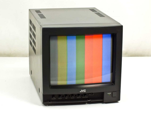 JVC TM-9U[A] 9" Color Video Monitor - Missing Plastic Panel - Dark Video - As Is