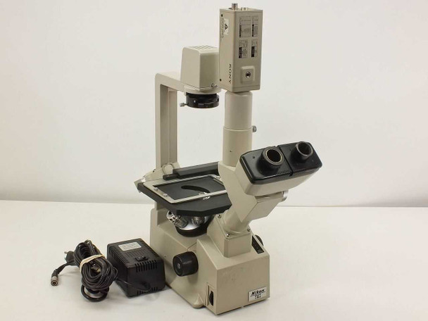 Nikon Inverted Research Phase Microscope w Trinocular Head (TMS-F)