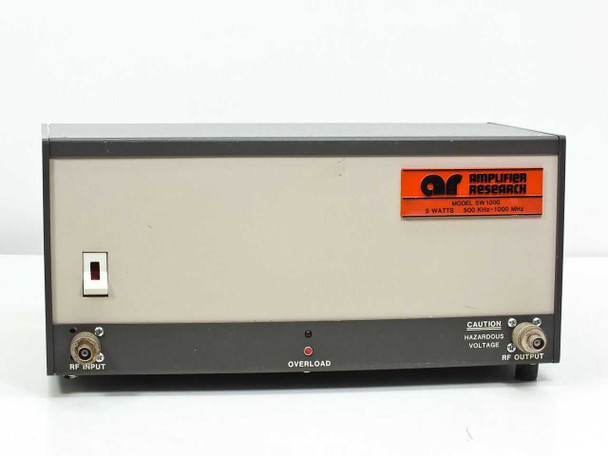 Amplifier research Broadband Amplifier 500 KHz-1000MHz 5 Watts (5W1000)