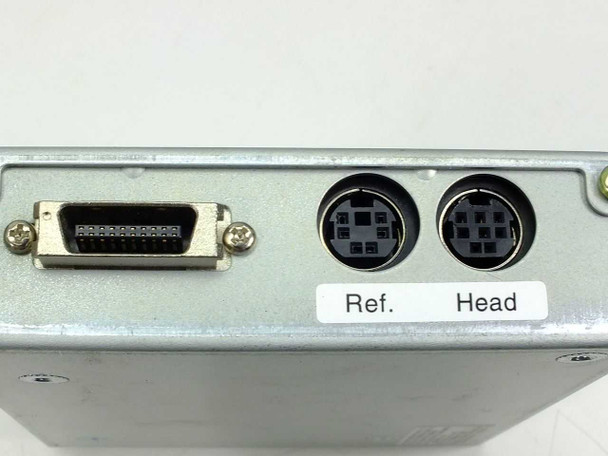 Sony MJ10 rear connector panel showing 25-pin D-Sub connector and two Mini-DIN ports labeled Ref. and Head