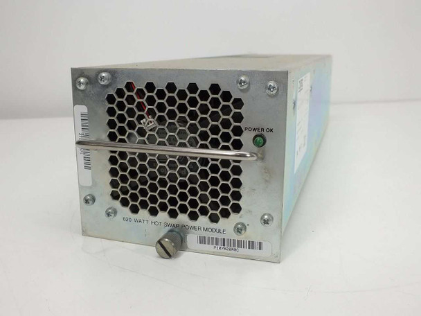 Zytec 620W hot-swap power module for Wellfleet BCN – front face showing POWER OK LED and honeycomb ventilation