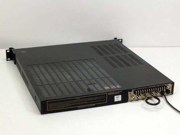 Standard MT650 Agile IRD-2 Videocipher II Plus – top and rear three-quarter view, rear connector panel and power cord visible