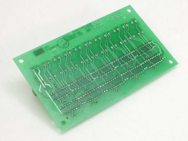 FSI 290168-400 PCB solder side showing through-hole solder joints and board trace layout