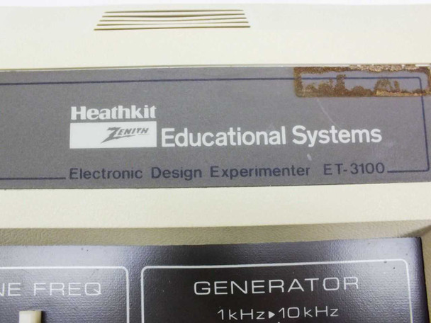 HeathKit ET-3100 Electronic Design Experimenter with Tan Chassis ...