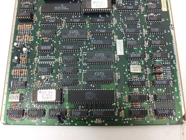 Wyse 990133-01 component side wide view showing GS-branded GM75C23 and other ICs, full PCB layout