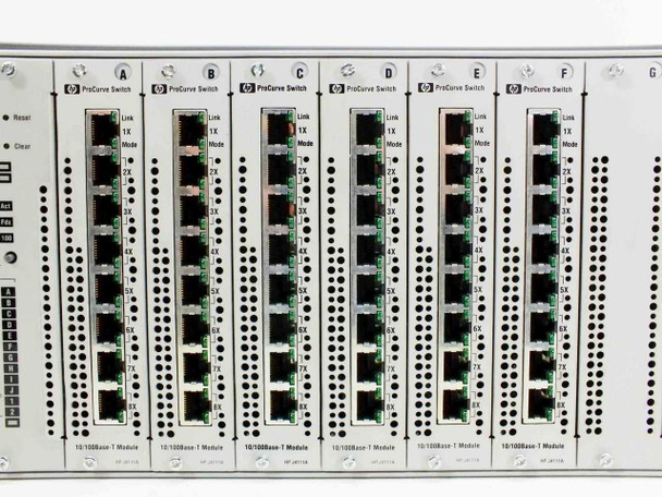 HP Procurve switch 4000M with 6 J4111A Modules (J4121A)