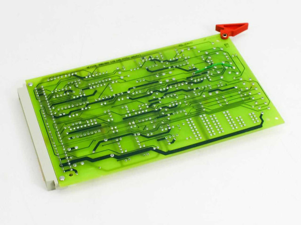 Netstal 110.240.9199 PCB – bare solder-side view showing trace layout and multi-pin edge connector