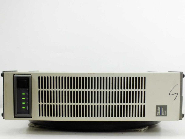 Nicolet Spectrometer Service Module – front panel close-up showing Nicolet branding badge and four green indicator LEDs