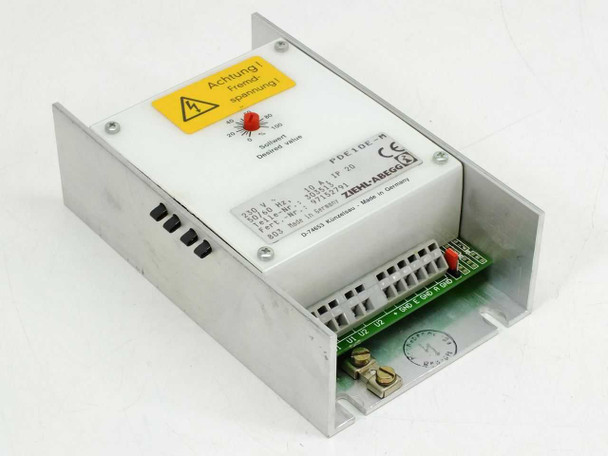 Ziehl-Abegg PDE10E-M Air Velocity Control Unit - Industrial PLC Controller