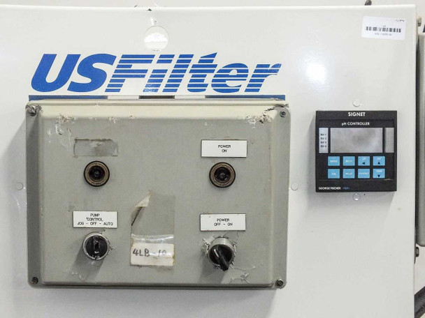 USFilter System Water Filter Baldor Motor Pulsatron Pumps & Tank-Aquasaver AS-IS