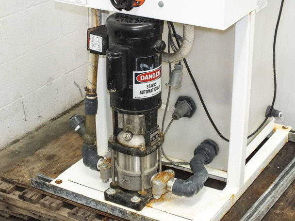 USFilter System Water Filter Baldor Motor Pulsatron Pumps & Tank-Aquasaver AS-IS
