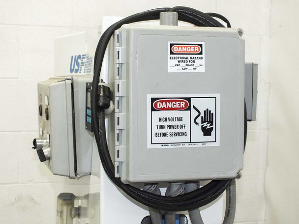 USFilter System Water Filter Baldor Motor Pulsatron Pumps & Tank-Aquasaver AS-IS