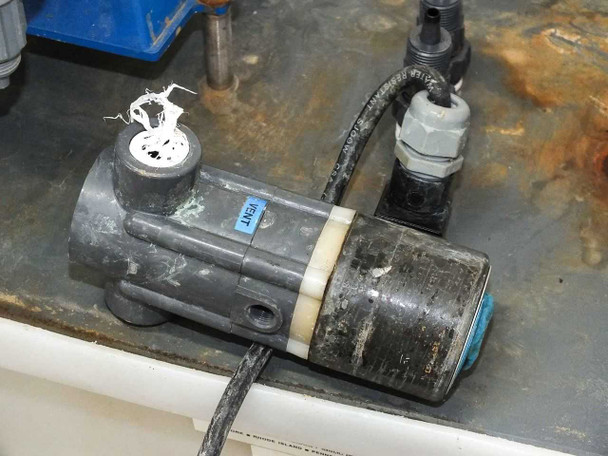 USFilter System Water Filter Baldor Motor Pulsatron Pumps & Tank-Aquasaver AS-IS