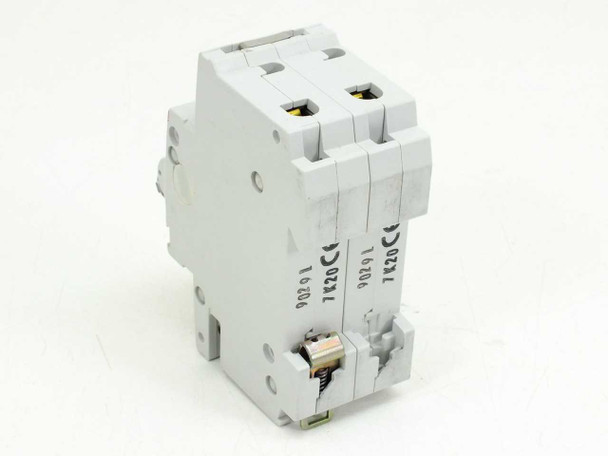 ABB S272-K20A Circuit Breaker 20AMP 2POLE 277/480VAC Din Rail Mount