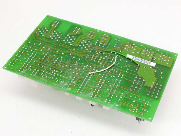 Netstal SIK2 110.240.9909a power supply board – solder side / PCB bottom view with trace routing visible