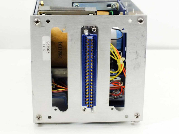 ESI 83562 Power Supply Module – rear connector face showing multi-pin card-edge plug-in connector and label reading 983562 Rev K