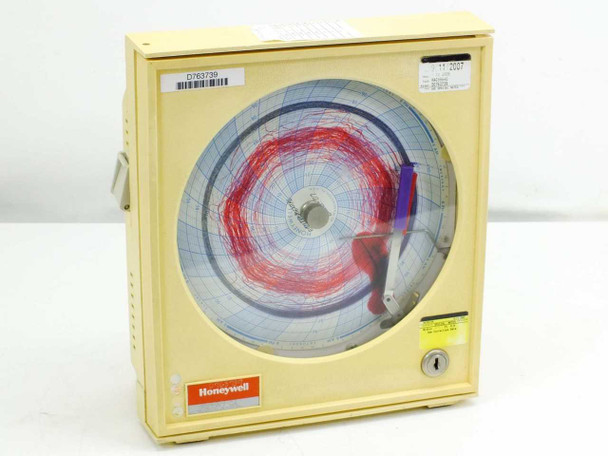 Honeywell 31061222-001 Temperature and Humidity Chart Recorder - No Key - As Is