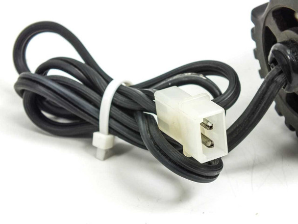 Bausch & Lomb microscope lamp illuminator power cable with 2-pin white Molex-style connector detail