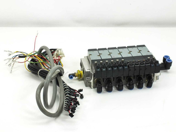 Kuroda with 6 2430 2-Position Double Solenoid Valves (Manifold)