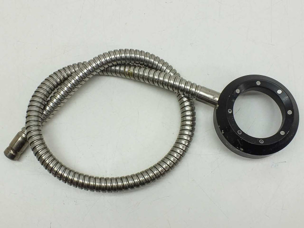 Fiber-Optic Light Source Flex Cable with 8 Light Ring Mount Black (Microscope)