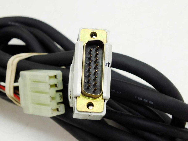 NSK YS2020FN001 wiring harness – close-up of D-sub style multi-pin connector end (approximately 15-pin)