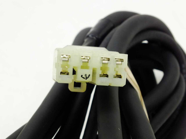 NSK YS2020FN001 wiring harness – close-up of 4-position inline connector end