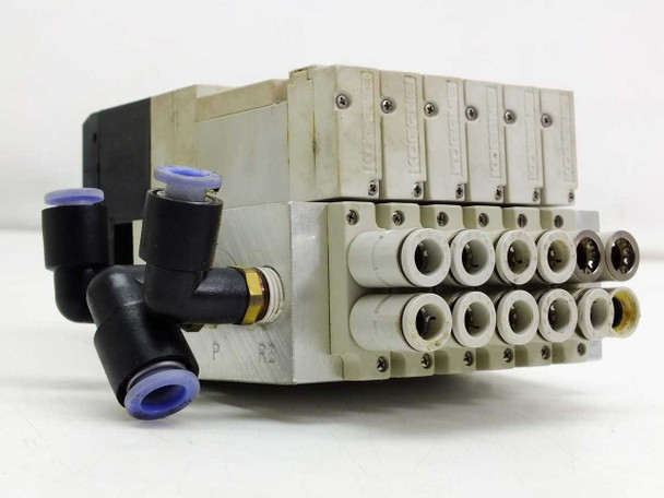 Wiring harness and manifold connection points detail