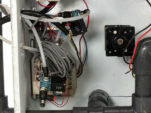 HDPE Spinning Chamber w/ Miniarik Drive Controller and Norgren Linear Actuator