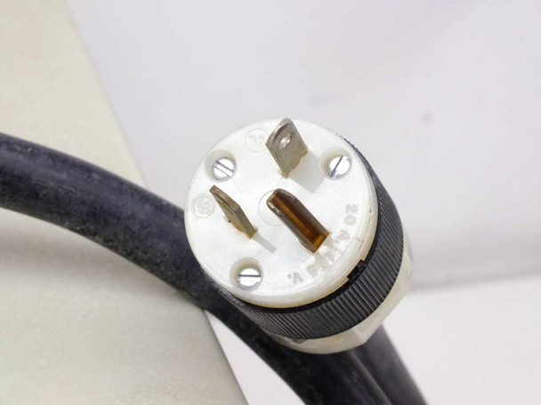 AAA Power System Co. C3002A0100T1 Constant Power 3 transformer — close-up of twist-lock input power plug
