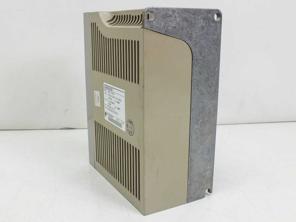 Yaskawa SGDL-04AP Servopack – right side view showing ventilation fins and rating label