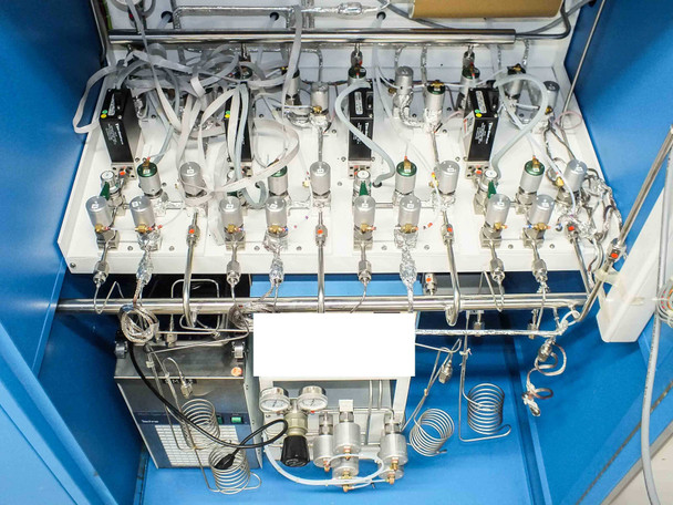 Thomas Swan EPITOR Epison II MOCVD 1x2 Quartz Reactor Lepel RF Heater Deposition