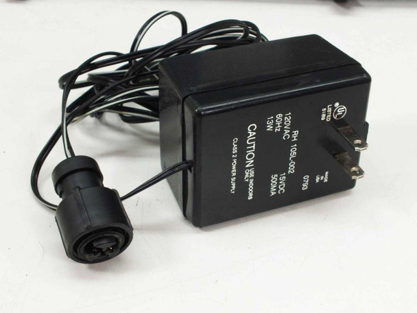 Included external power supply for In-Situ SE2000 – label shows 120V AC 60Hz 18W input, 5VDC 500mA output, with circular connector