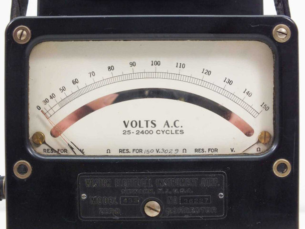 Weston Electrical 433 Volt Meter