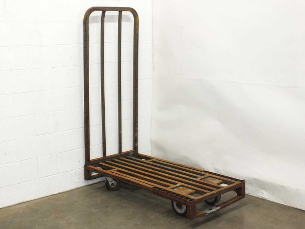Cost Cutter Industrial Delivery Cart 29 by 59 -AS-IS Broken Weld and Bent Frame