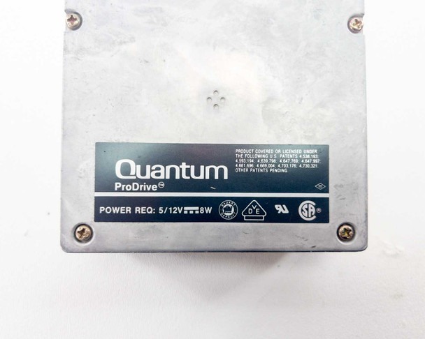 Quantum 40S 40MB 3.5" Half Height SCSI Hard Drive 940-40-9402 with Apple Logo