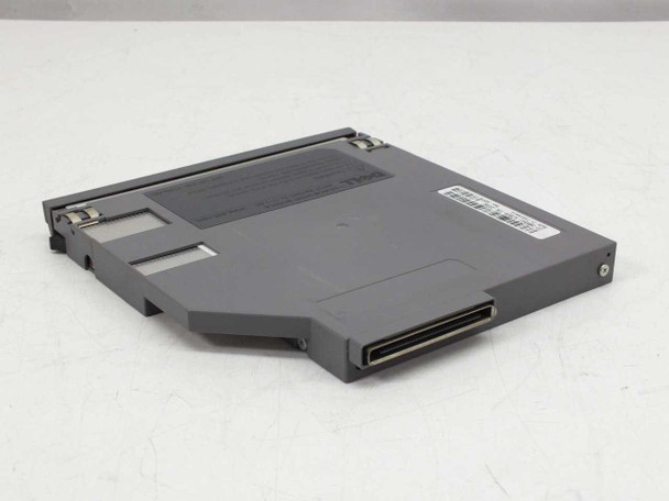 Dell MW541 CD-RW DVD-ROM module – bottom and rear view showing proprietary modular bay connector