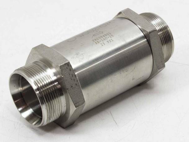 Swagelok SS Poppet Check Valve 1" 25 PSIG (1.8 bar) SS-16C-25